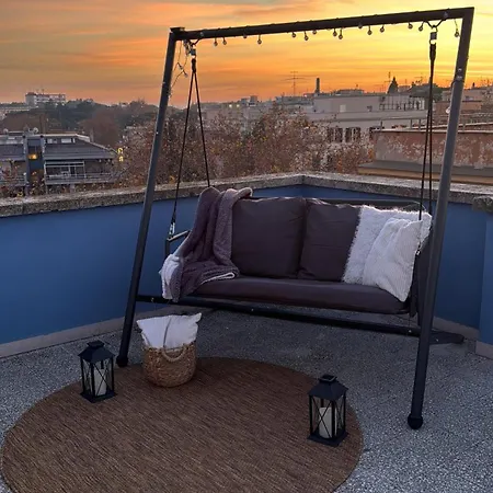 Sky Terrace - Panoramic View Near Trastevere - Homes Appartamento