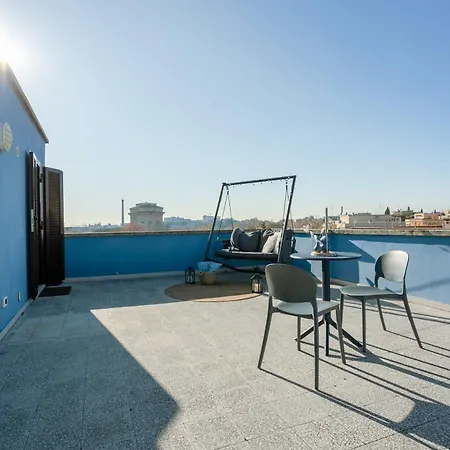 Sky Terrace - Panoramic View Near Trastevere - Homes Appartamento Roma